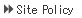 Site Policy